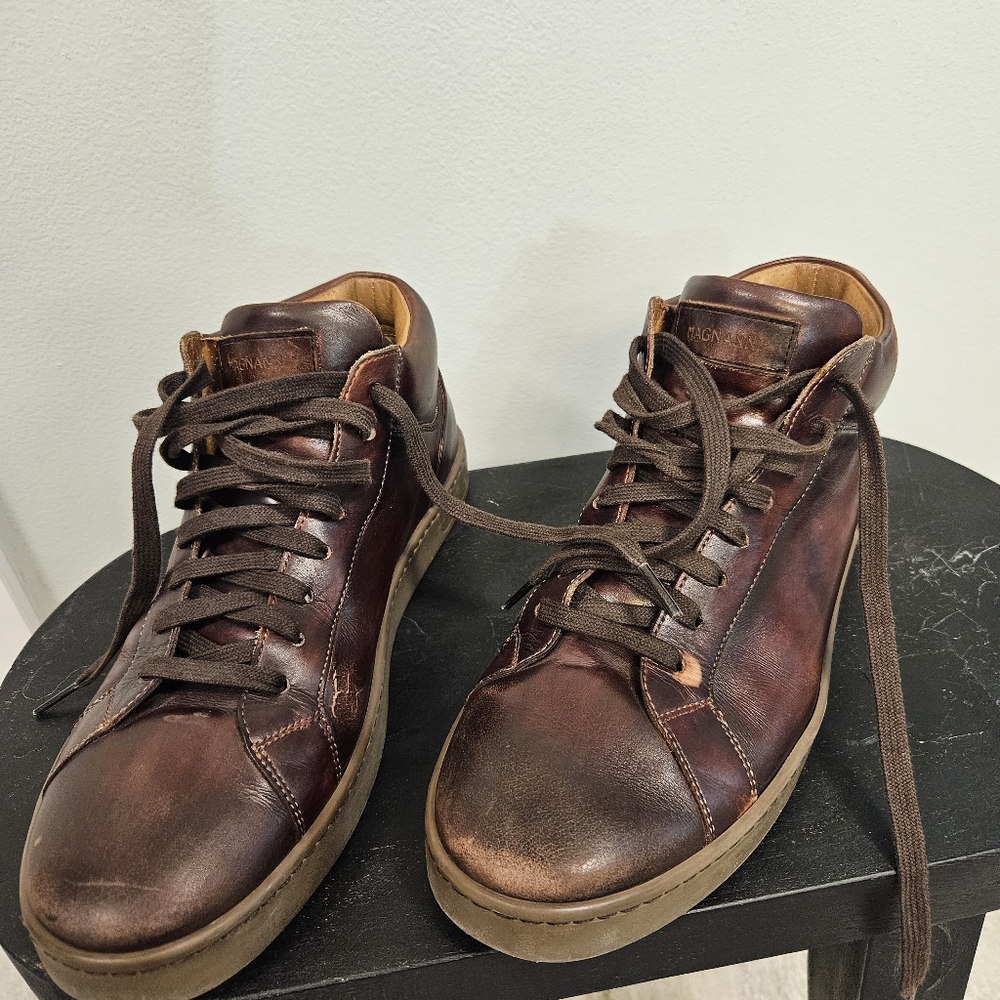 Men's Brown Leather Shoes